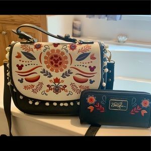 Disney Boutique purse and matching wallet bought in Disneyland Park 2015